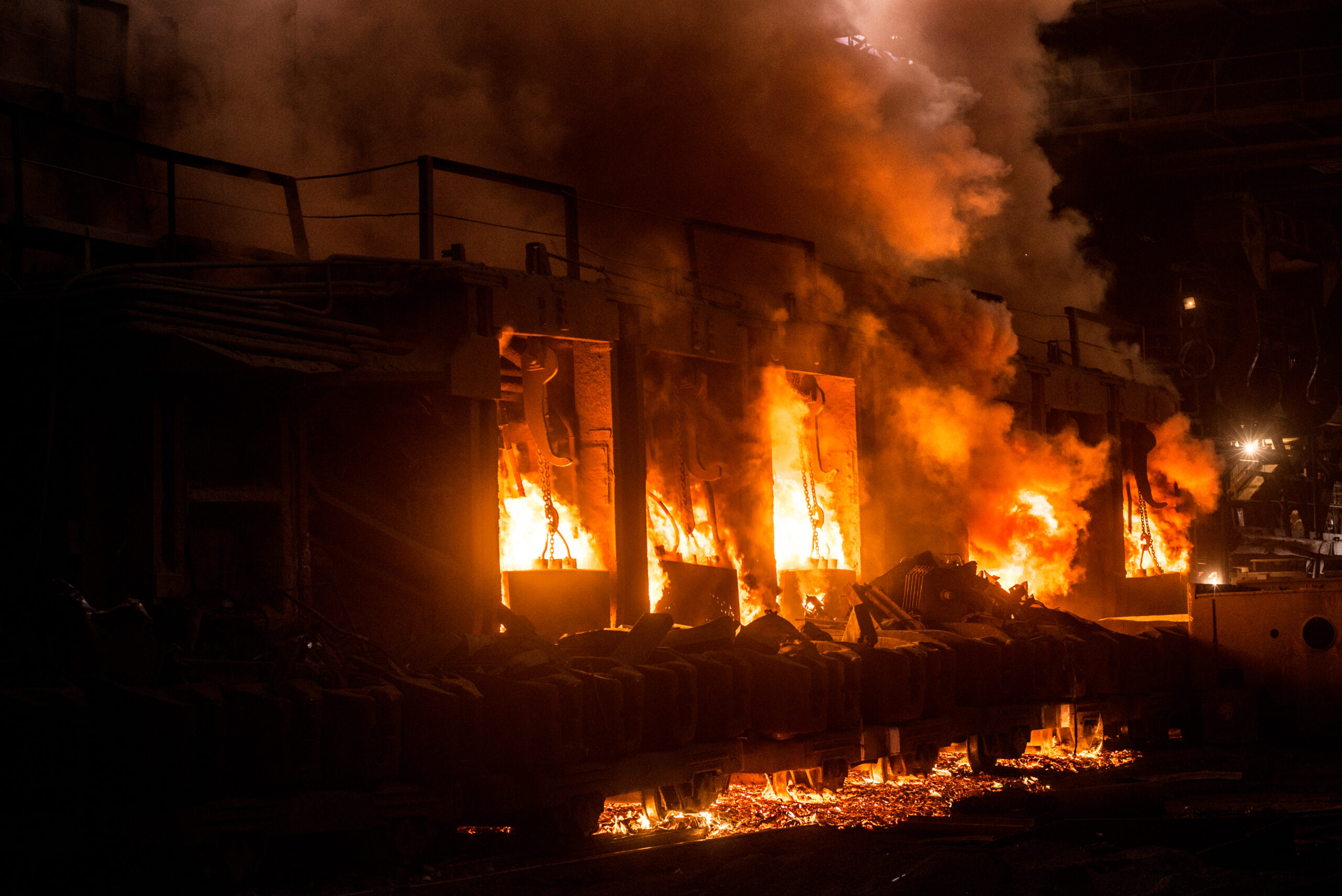 Commercial Fire Insurance Coverage - Commercial building on fire